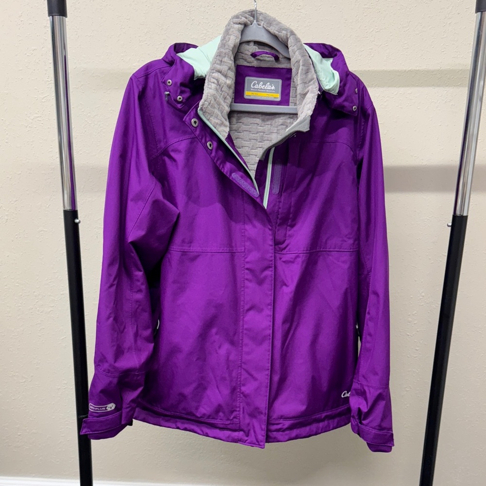 Cabela's Vibrant Purple Hooded Jacket